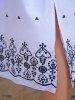 Сукня з вишивкою 41169 білий